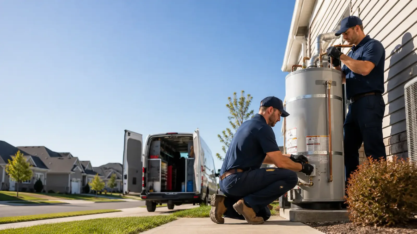Water Heater Installation in Larsen, WI